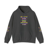 BLACK GAY PROUD AF UNISEX HOODIE
