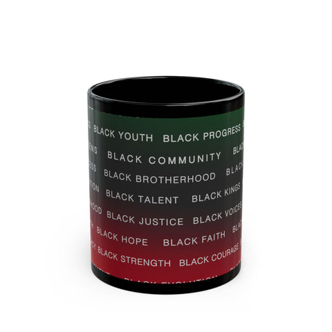 BLACK MAGIC - RBG CERAMIC MUG - BLACK 11oz & 15oz
