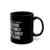 ALL BLOOD CERAMIC MUG BLACK 110Z 150Z