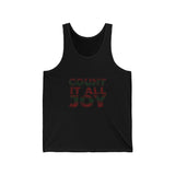 COUNT IT ALL JOY-RBG UNISEX TANK TOP