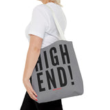 HIGH END BLACK TOTE BAG