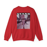 STAND - WHITE UNISEX SWEAT SHIRT