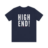 HIGH END WHITE UNISEX SHORT SLEEVE T-SHIRTS
