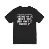 UPSIDE DOWN UNISEX SHORT SLEEVE T SHIRTS