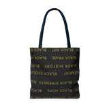 BLACK MAGIC - GOLD LETTERS TOTE BAG