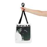 SPEAK - BLACK TOTE BAG