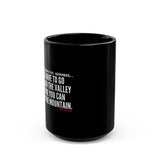 VALLEY CERAMIC BLACK MUG 15OZ ,11OZ