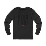 HIGH END BLACK UNISEX LONG SLEEVE T-SHIRTS