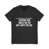 SMILES FOR YOU UNISEX V-NECK T-SHIRT