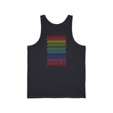 BIIIIIITCH RAINBOW UNISEX TANK TOP