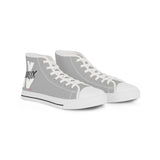 V EAUX IV - WHITE W/ BLACK EAUX HI - TOP SNEAKERS - WHITE SOLE