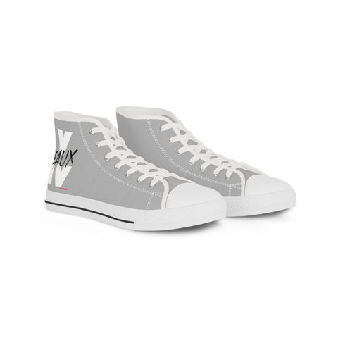 V EAUX IV - WHITE W/ BLACK EAUX HI - TOP SNEAKERS - WHITE SOLE