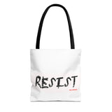 RESIST - WHITE TOTE BAG
