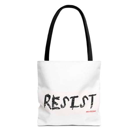 RESIST - WHITE TOTE BAG