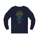 MEANING OF PRIDE UNISEX LONGSLEEVE T-SHIRTS