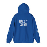 MAKE IT COUNT UNISEX HOODIE