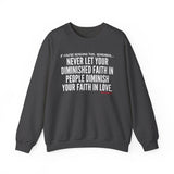 DIMINISHED FAITH UNISEX SWEATSHIRT