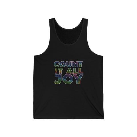 COUNT IT ALL JOY UNISEX TANK TOP