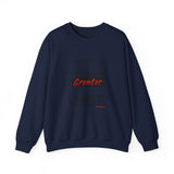 REACH FOR SOMETHING - BLACK RED UNISEX SWEAT SHIRT