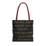 BLACK MAGIC - GOLD LETTERS TOTE BAG
