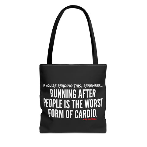 Funny Quote Tote Bag - Perfect for Gym Lovers, Fitness Gifts, Shopping, Casual Use, Inspirational Quotes