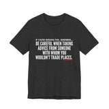 TRADING PLACES UNISEX SHORT SLEEVE T-SHIRT