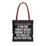 HELP THEM PACK TOTE BAG