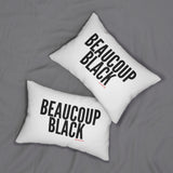 BEAUCOUP BLACK - BLACK LUMBAR PILLOW