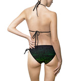 EAUX - MARDI GRAS 2 PIECE SWIM SUIT