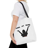 LOOK AT GAWD WHITE TOTE BAG