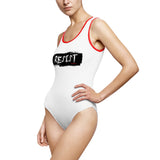 RESIST - BLACK 1 PIECE SWIM SUIT