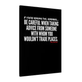 TRADING PLACES CANVAS ART