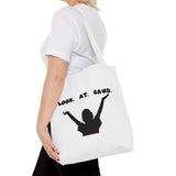 LOOK AT GAWD WHITE TOTE BAG