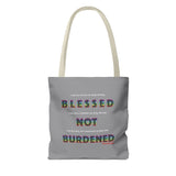 BLACK WOMAN RAINBOW TOTE BAG
