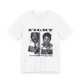 FIGHT - WHITE UNISEX SHORT SLEEVE T-SHIRT