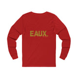 EAUX GOLD UNISEX LONG SLEEVE T-SHIRTS