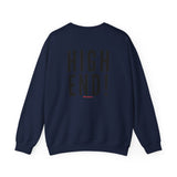HIGH END BLACK UNISEX SWEATSHIRTS