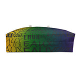EAUX - BLACK ON MARDI GRAS WEEKENDER BAG