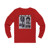 FIGHT - WHITE UNISEX LONG SLEEVE T-SHIRT