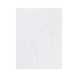 EAUX WHITE PLUSH BLANKET