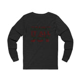 COUNT IT ALL JOY-RBG UNISEX LONG SLEEVE T-SHIRTS
