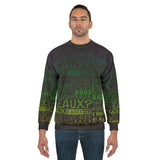 EAUX - MARDI GRAS AOP UNISEX SWEATSHIRT