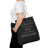 BLACK MAN RAINBOW TOTE BAG