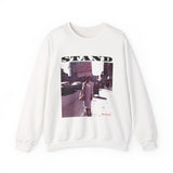 STAND - BLACK UNISEX SWEAT SHIRT