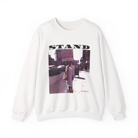 STAND - BLACK UNISEX SWEAT SHIRT