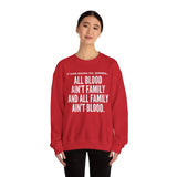 ALL BLOOD UNISEX SWEATSHIRT