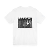 MARCH - BLACK UNISEX SHORT SLEEVE T-SHIRT