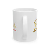 BLAXELLENCE CERAMIC MUG - WHITE 11OZ