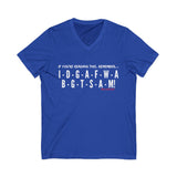 IDGAF UNISEX V-NECK T-SHIRT