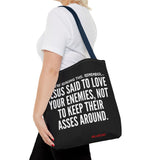 JESUS SAID TOTE BAG